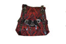 Dark Star Bag Brocade Red