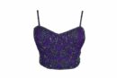 Blouse Beaded Purple Size 14