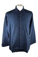 Shirt Mens Cotton Navy XXL