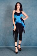 Jordash Blouse Strappy Turquoise X Free Size