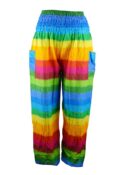 Trousers High Waisted Rainbow