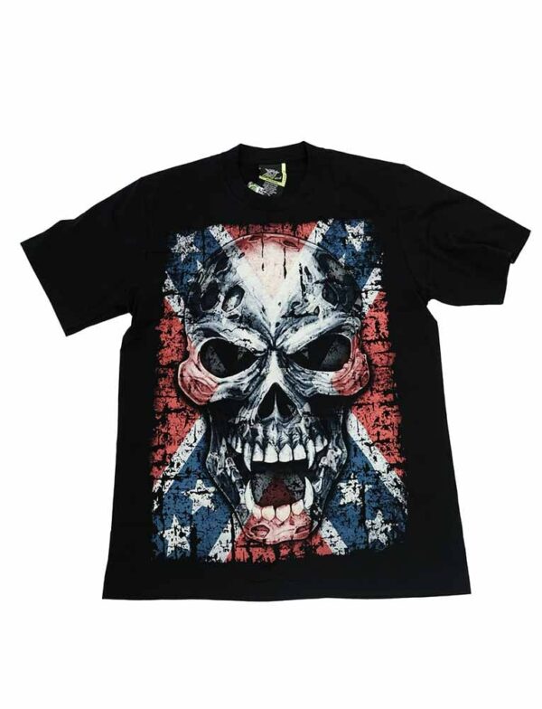 T-Shirt Skull Glow In The Dark (Choose Size)