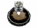 Silver Pendant Oval Stone