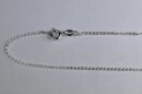 Silver Chain Long Curb (Various Sizes)