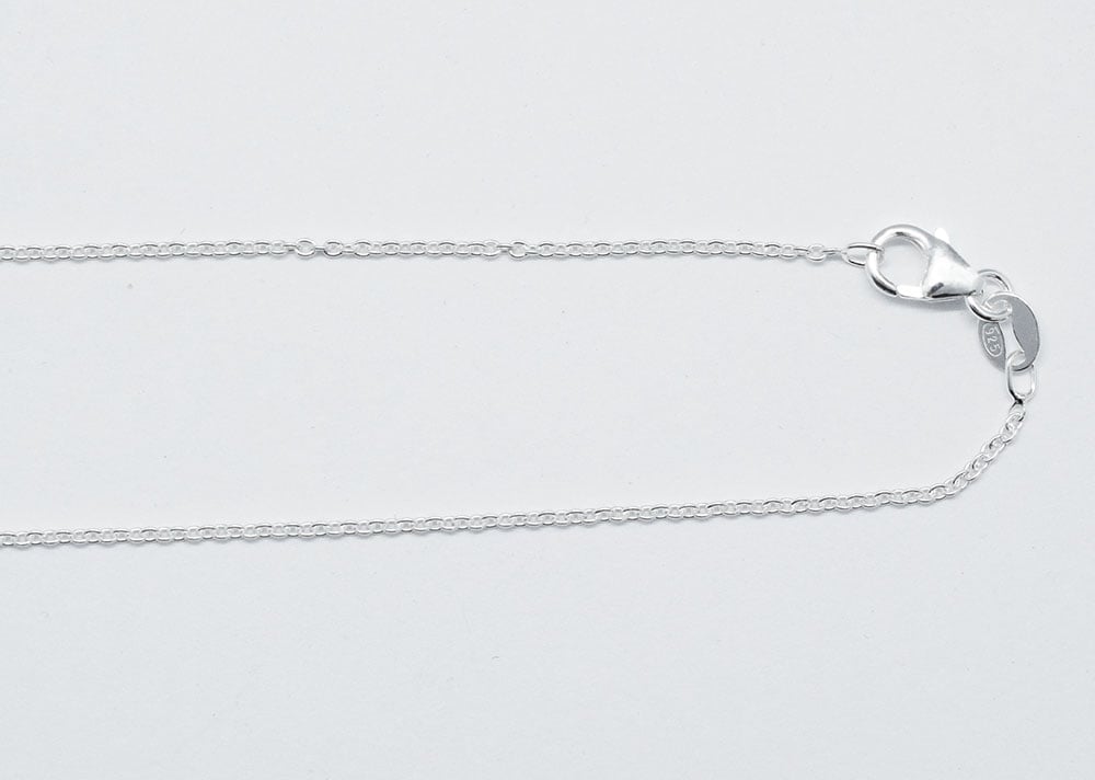 Silver Chain Cable Links (Various Sizes)