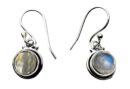 Silver Earring Rainbow