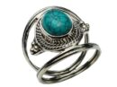 Silver Ring Turquoise Cab