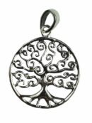Silver Pendant Tree Of Life