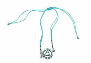 Silver Bracelet Chakra Throat