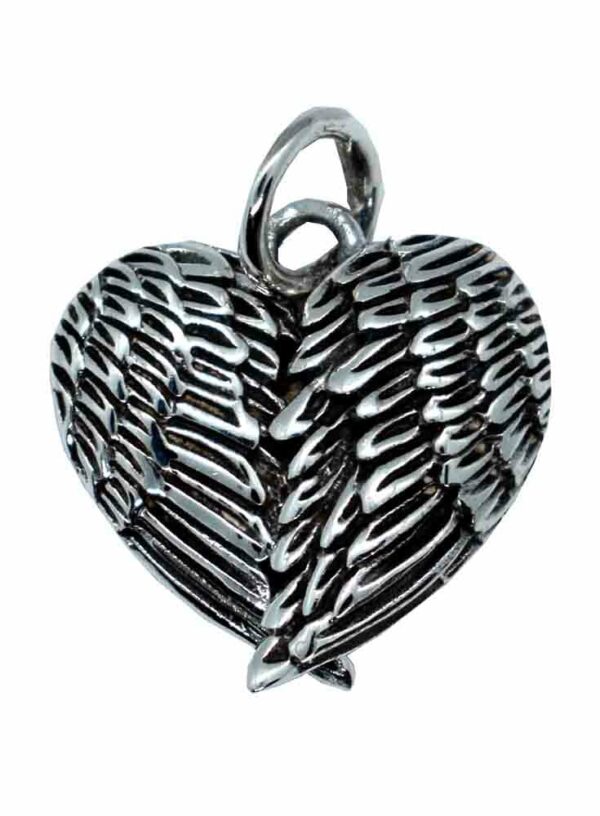 Silver Pendant Angels Wings
