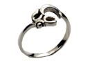 Silver Ring Om