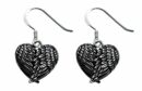 Silver Earings Wings