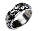 Silver Ring Spinning Rope