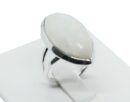 Silver Ring Marquise Moonstone
