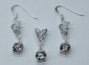 Silver Earring/Pendant Clear