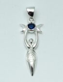Silver Pendant 3 Moon Goddess