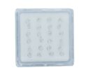 Silver Nose Stud Twirl 20pc