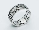 Silver Ring Celtic Band 10mm