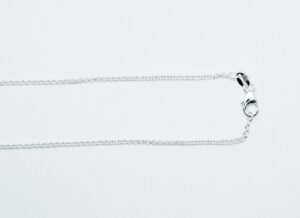 Silver Chain Rolo Diamond Cut (Various Sizes)