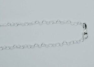Silver Chain Heart (Various Sizes)