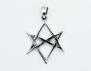 Silver Pendant Compass