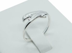 Silver Ring Love Hug