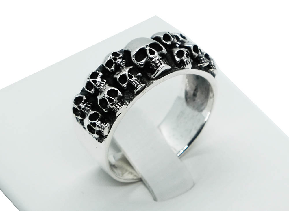 Silver Ring Skulls