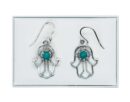 Silver Earring Fattima Turquoise