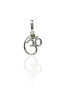 Pendant Moldavite Om Sign