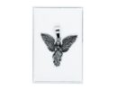 Silver Pendant Angel Praying