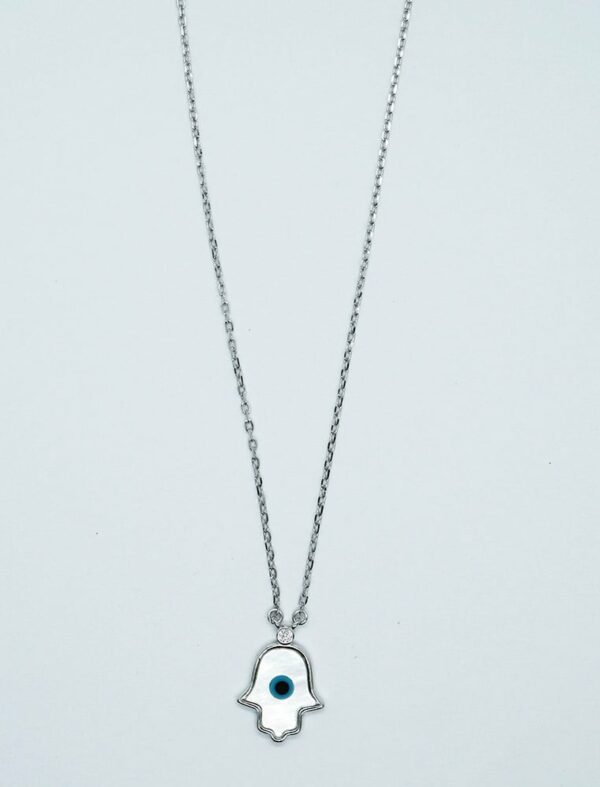 Silver Necklace Fatima