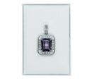 Silver Pendant Amethyst