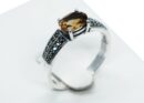Silver Ring Citrine Oval