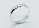 Silver Ring Plain Band 4mm