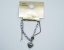 Bracelet Steel Heart Cube