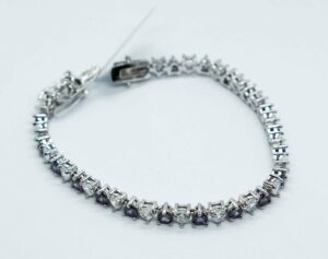 Fashion Bracelet PP White CZ