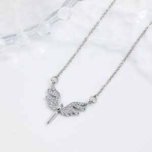 Necklace Angel Plated