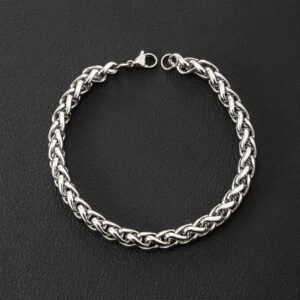 Bracelet Fashion Stainless 5mm