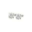 Ear Stud Square Silver