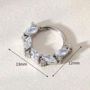 Earring With Zircon Stones