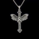 Necklace Gothic Cross Design