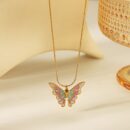 Necklace Butterfly Gold Plated
