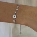 Bracelet Circles Moonstone