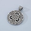 Pendant Steel Triquetra