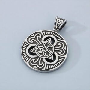 Pendant Steel Triquetra