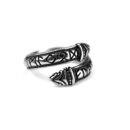 Ring Steel Viking Serpent