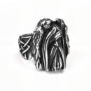 Ring Stainless Steel Odin Head