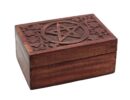 Box Wooden Pentagram 6X4 Inch