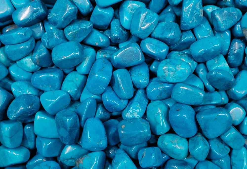Tumblestone Blue Howlite