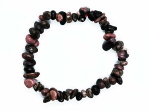 Bracelet Chip Rhodonite 7 Inch